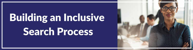 Inclusive executive search process - female leader